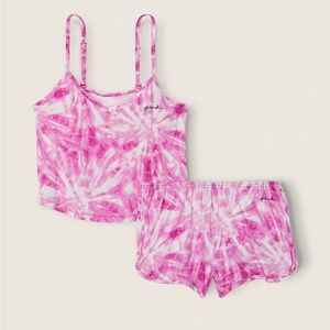 PINK Victoria’s Secret Modal Pajama Tie Dye Cami NWT